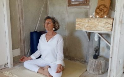 Portrait de Colette Bernadac, professeur de yoga