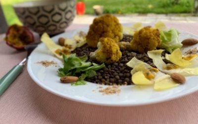 Salade de Chou-fleur et Lentilles