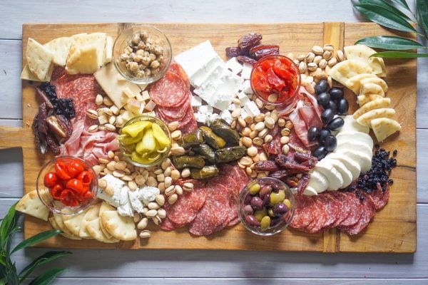 plateau de charcuterie autorisé dans le régime cétogène