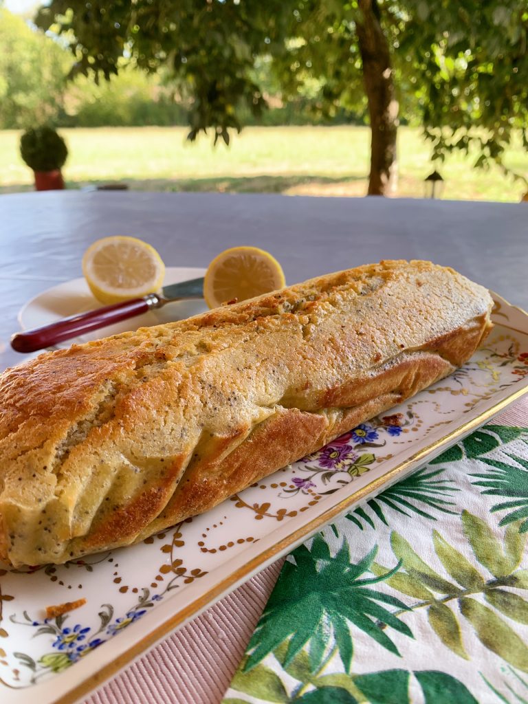 cake au citron et graines pavot