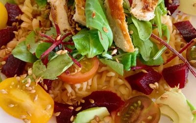 Salade d&rsquo;été originale et simple
