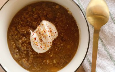 Recette de soupe de lentilles facile et rapide