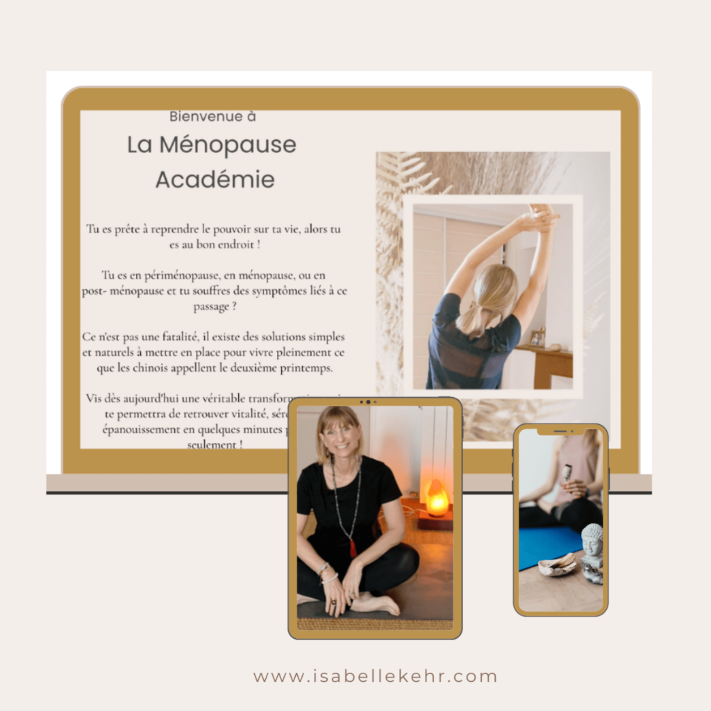 programme la Ménopause Académie par Isabel Kehr